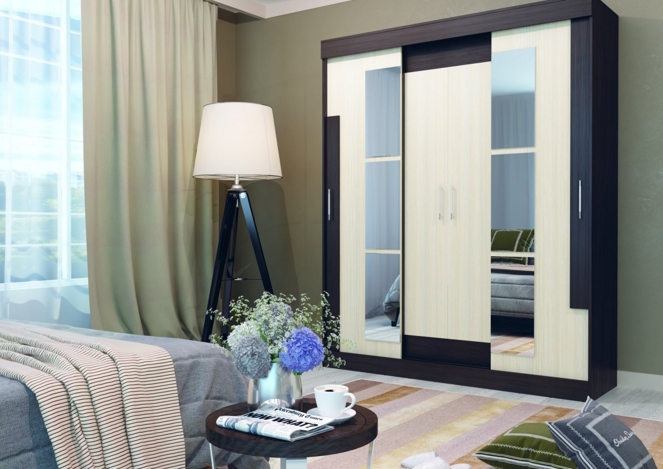 Шкаф-купе Феникс (Интерьер Центр)