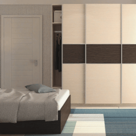 Корпус - ЛДСП Фасад - ЛДСП Зеркало с фацетом
