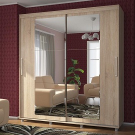 Корпус - ЛДСП Фасад - ЛДСП Зеркало с фацетом
