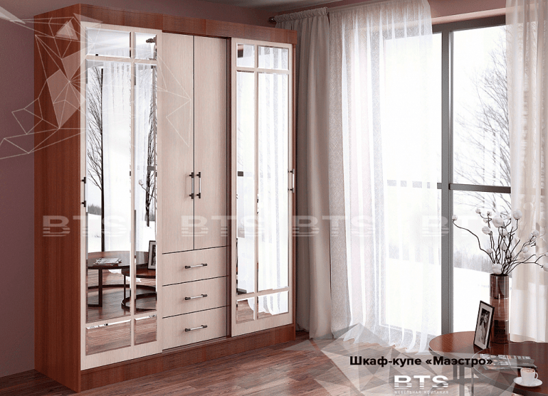 Шкаф-купе Премьера-8 (Террикон)